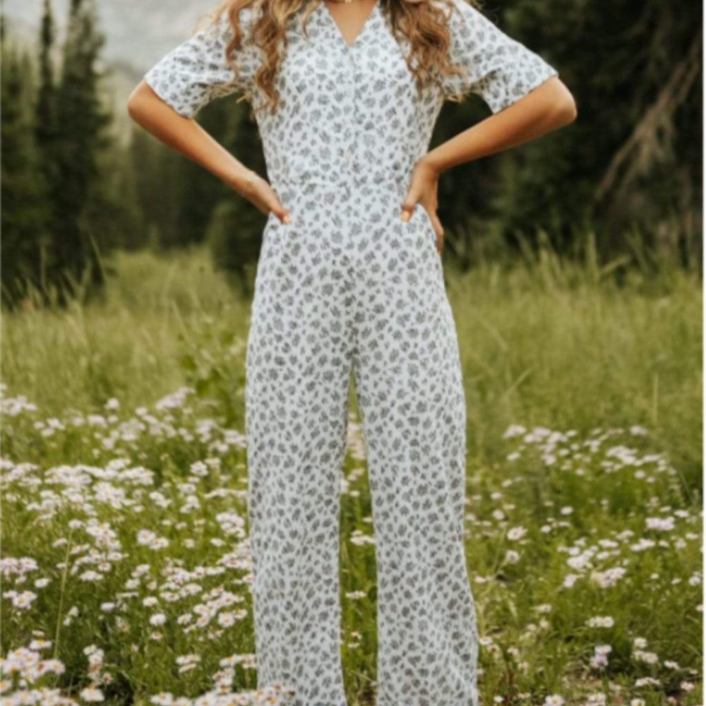Bobbie Wren: It's Bobbie Time Jumpsuit